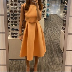 ASOS Orange Sleeveless Dress